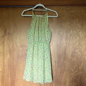 Francesca’s Yellow Floral Dress